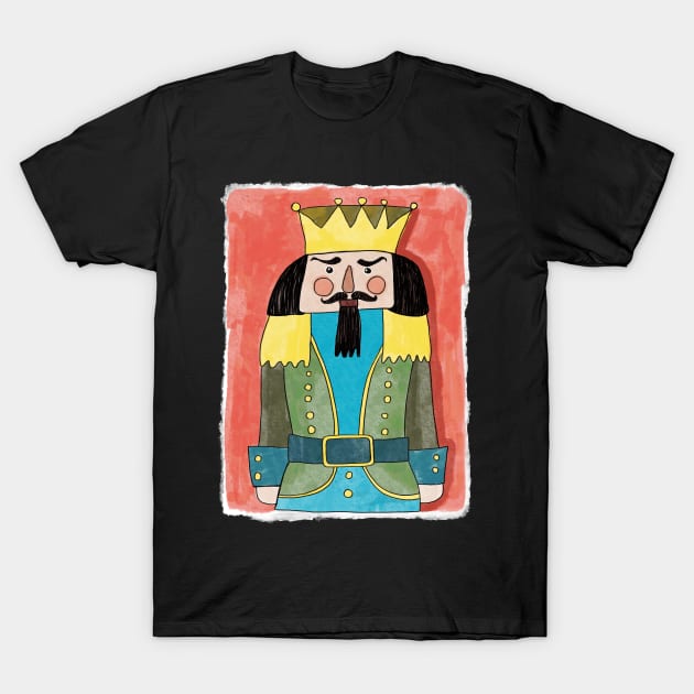 Nutcrackers, Christmas Collection T-Shirt by Lillieo and co design